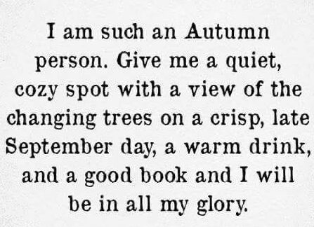 Falling for Fall…